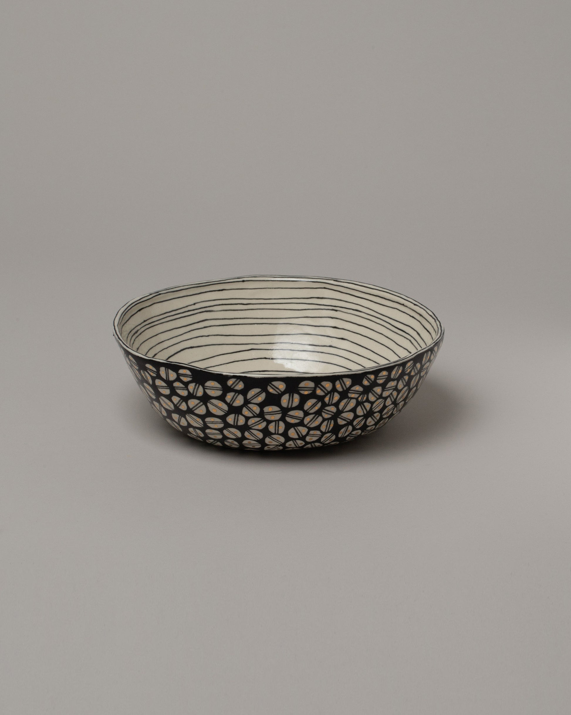 Suzanne Sullivan Bean Bowl on light color background.