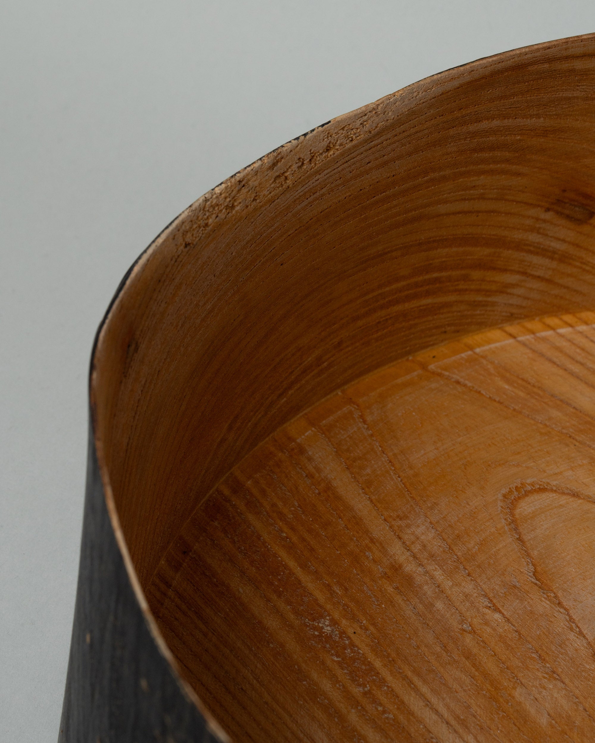 Namu Home Goods | Zelkova Wood Black Lacquered Vessel | Mociun
