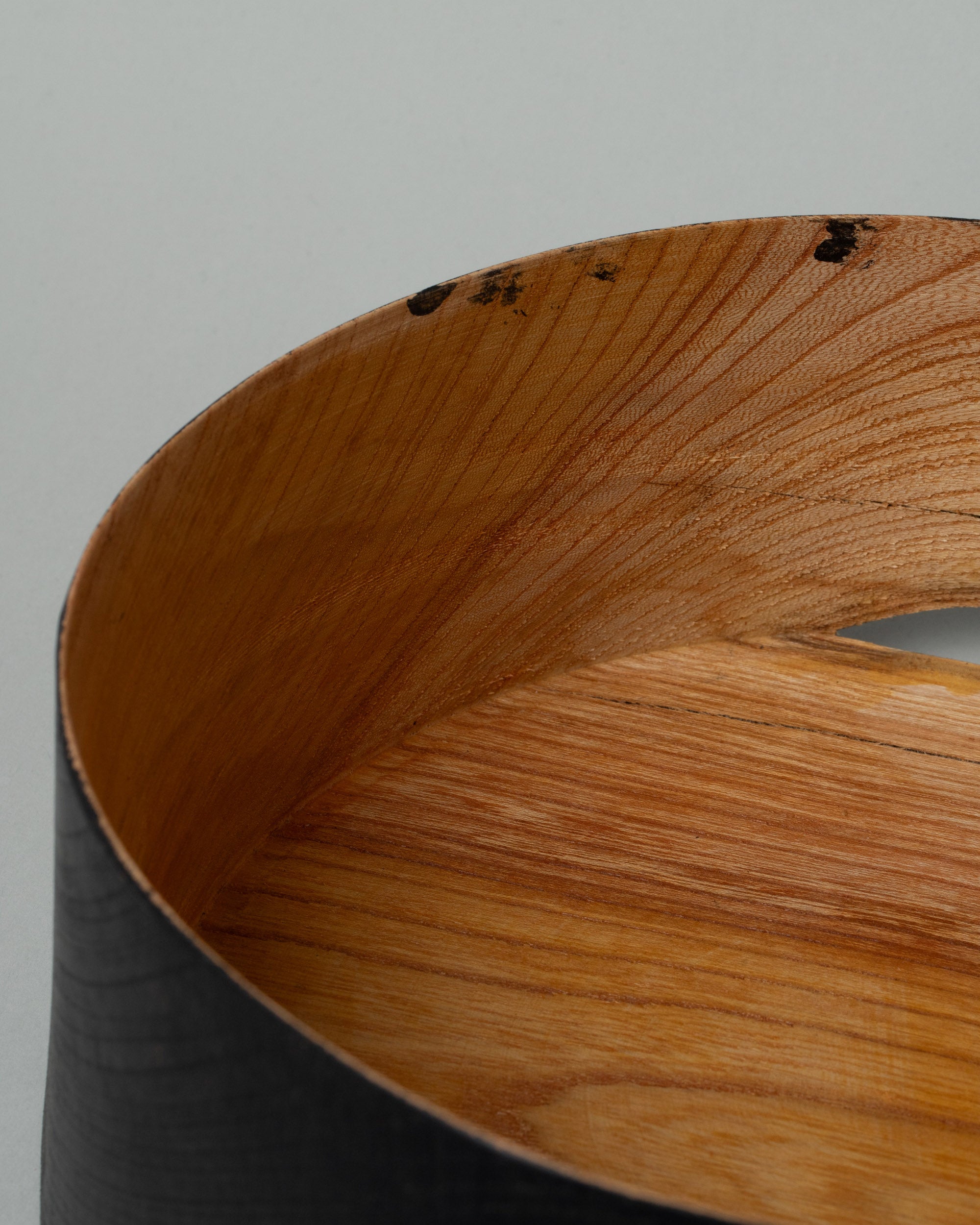 Namu Home Goods | Zelkova Wood Black Lacquered Vessel | Mociun