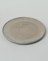 Namu Home Goods Large Zelkova Wood Winter Jegi Plate on light color background.