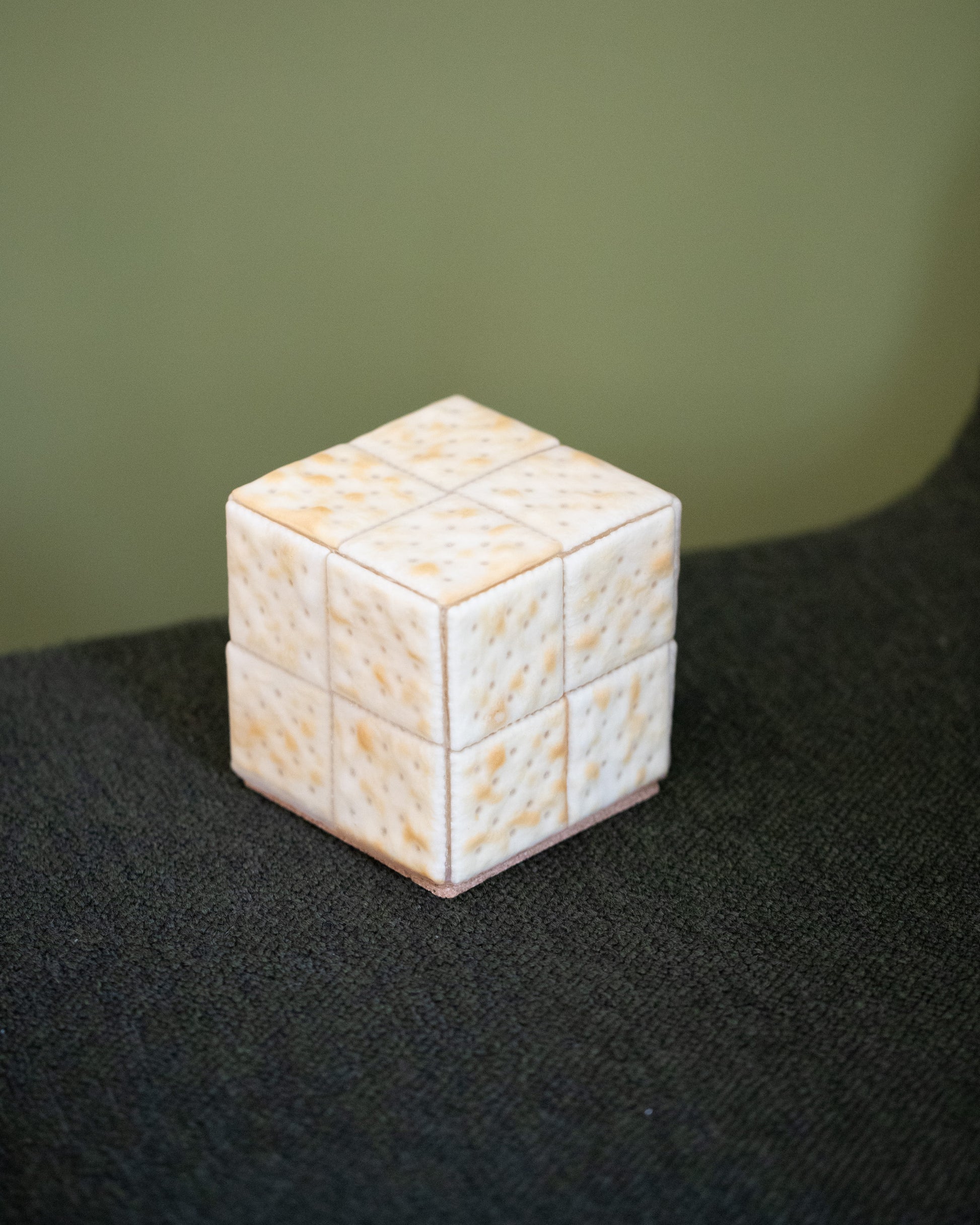 Pampshade Small For Your Pleasure Saltine Lamp on light color background.