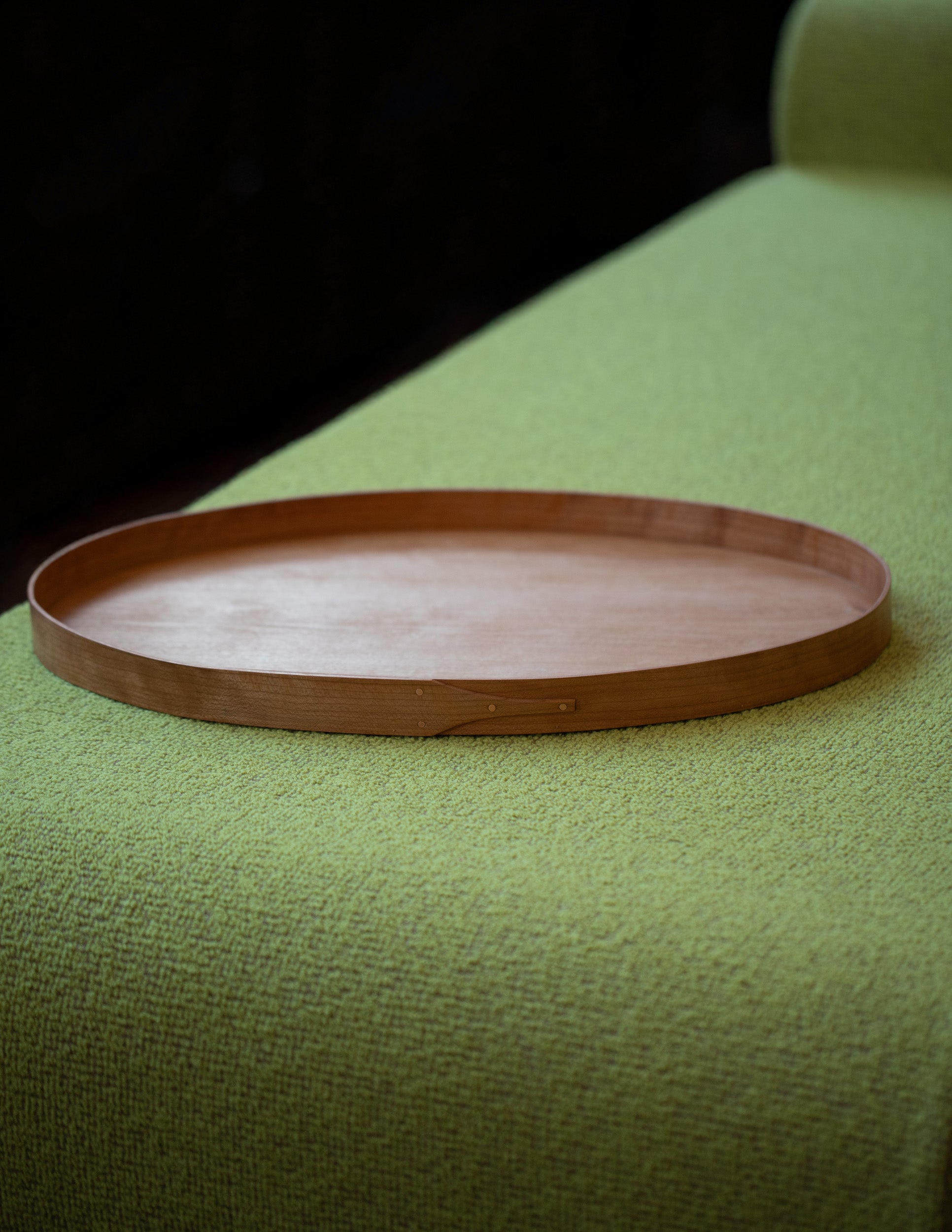 Rikke Falkow | Cherry Wood Serving Tray | Mociun