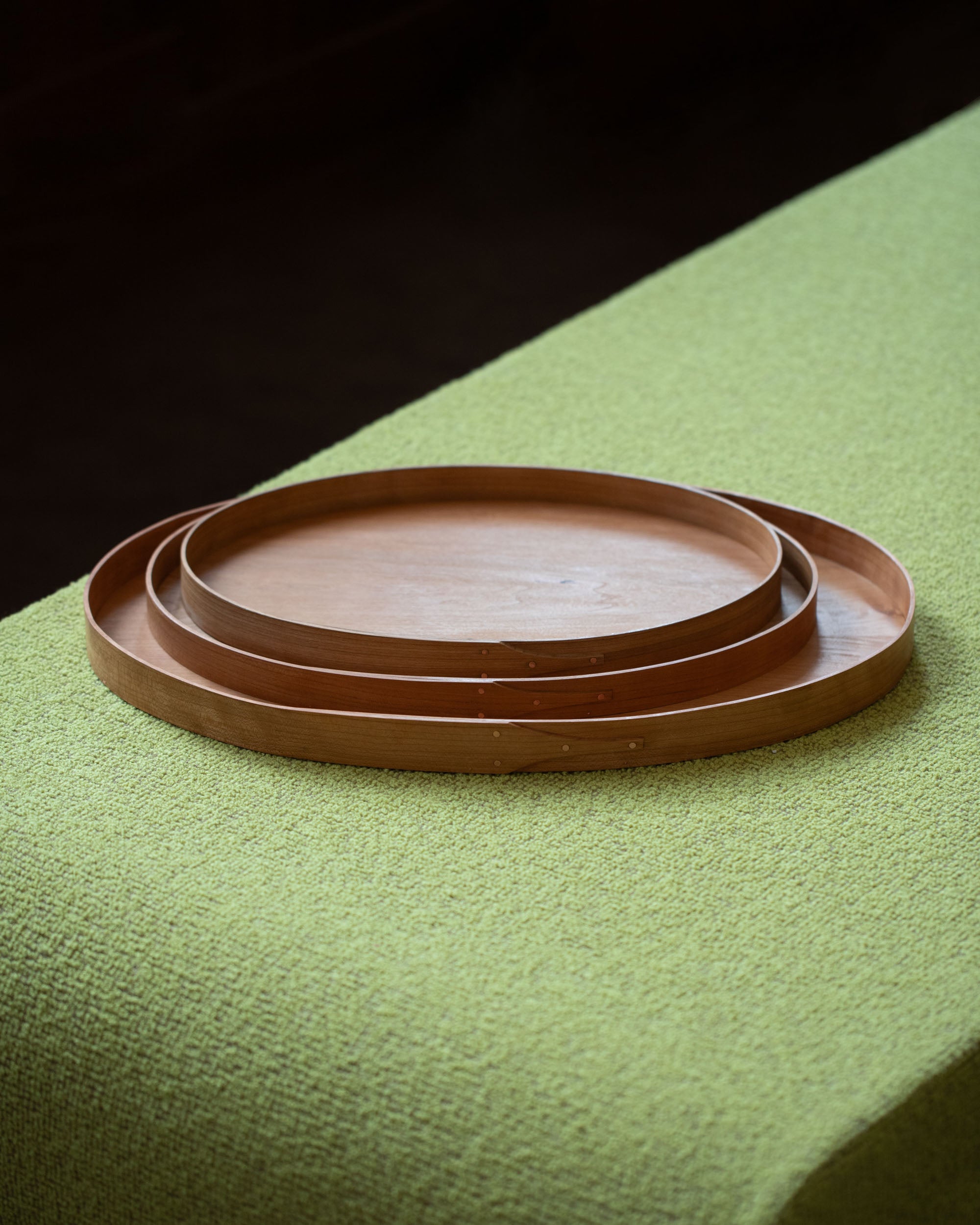 Rikke Falkow | Cherry Wood Serving Tray | Mociun