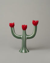 Laetitia Rouget Tulip Candle Holder on light color background.