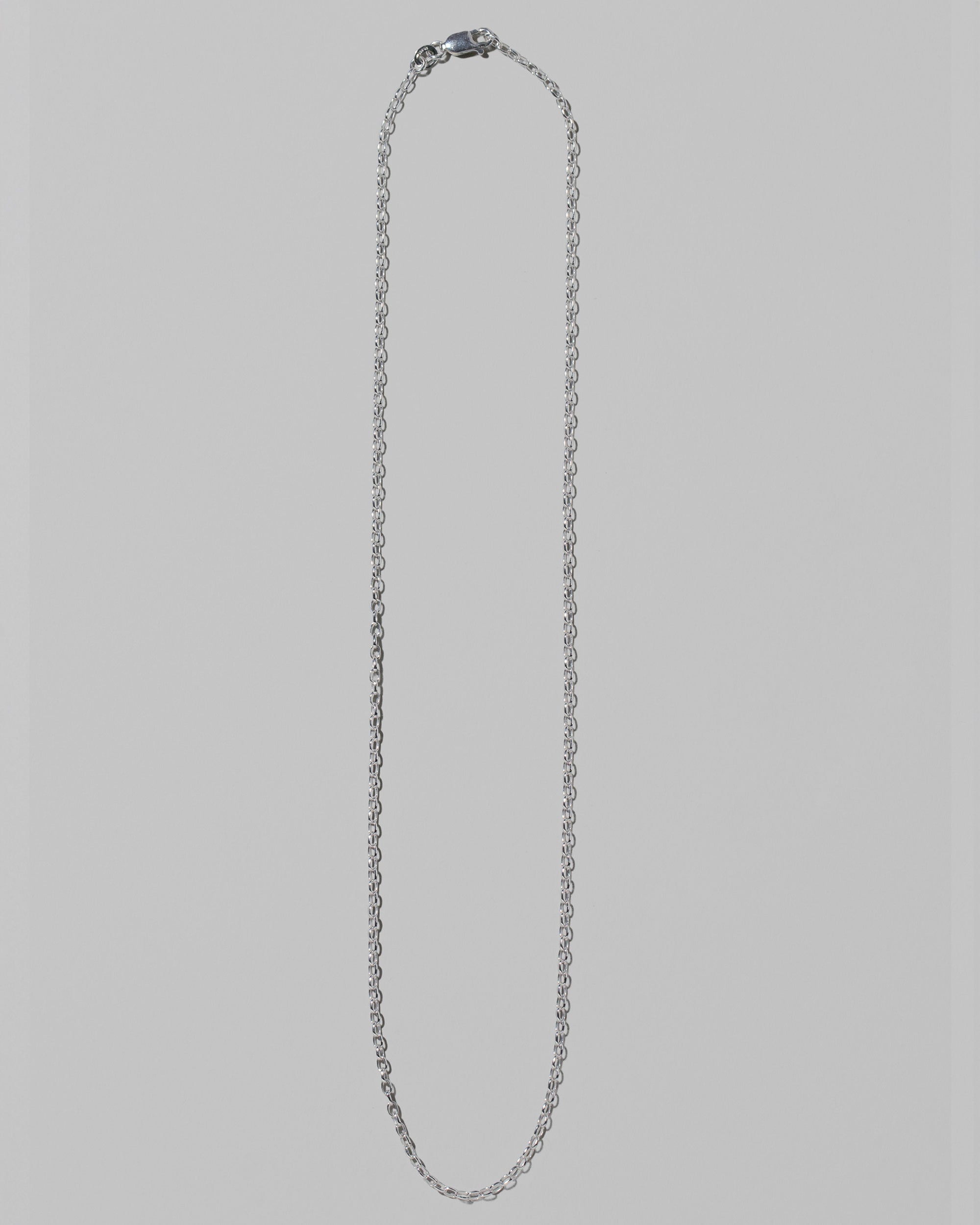 Sterling Silver Short Loop Chain Necklace | CRZM by Mociun