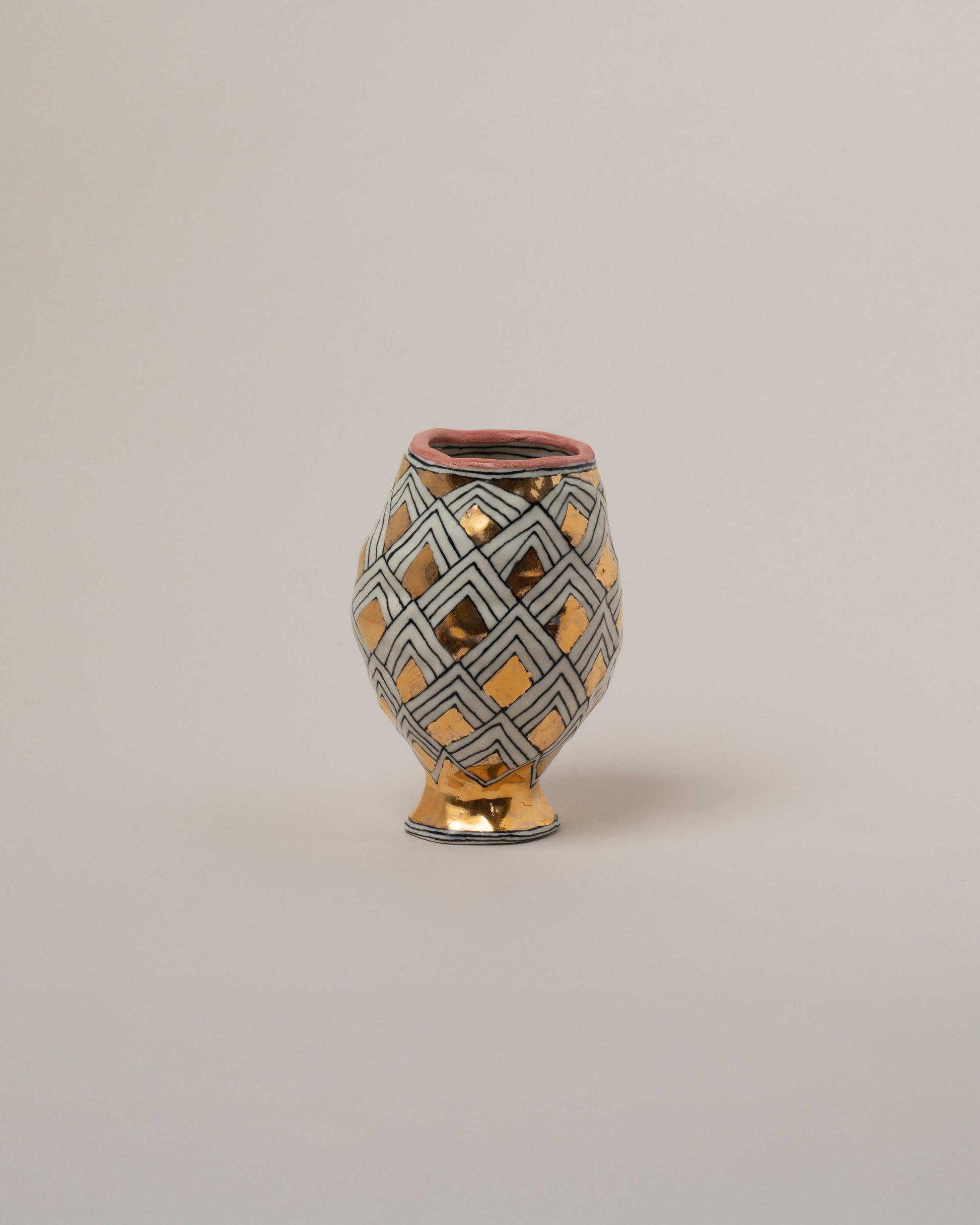 Suzanne Sullivan Heed This Advice Vase on light color background.