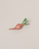 Suzanne Sullivan Radish on light color background.