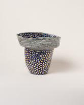 Suzanne Sullivan Large Whole Baronage Vessel on light color background.