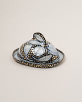 Suzanne Sullivan One Accidental Companionship Butter Dish on light color background.