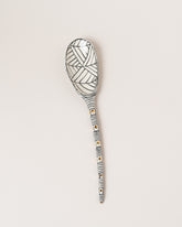 Suzanne Sullivan I Can Promise 9" Spoon on light color background.