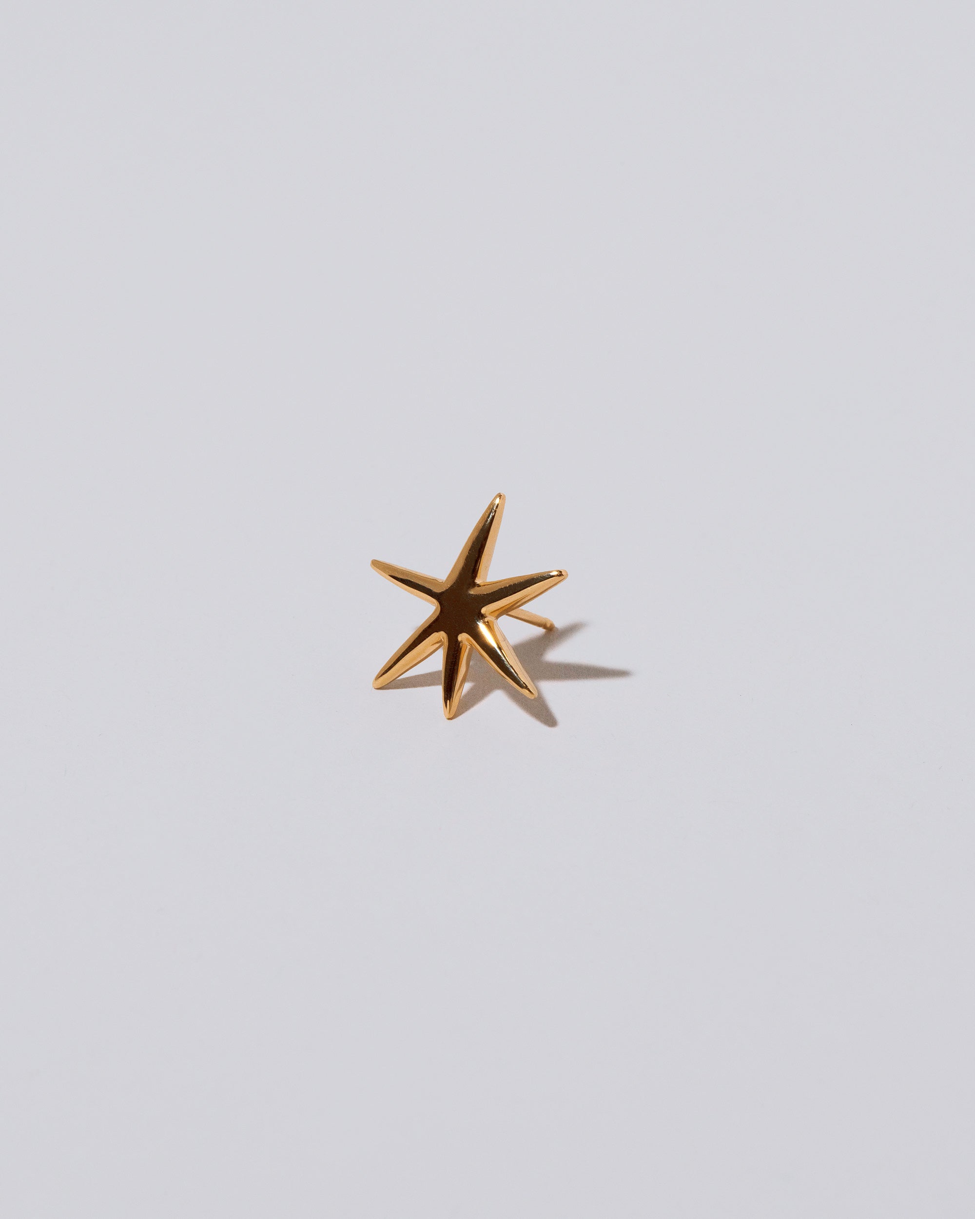 Verve Six Point Star Stud Earrings - Large