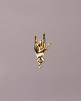 I Love You Sign Language Charm on light color background.