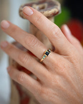 Humanity Ring on model.