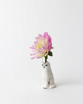 Eleonor Boström PARK Cat Vase on light color background. Flower not included.