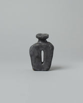 Willem van Hooff Charcoal Tiny Core Vessel on light color background.