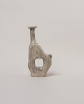 Willem van Hooff Limestone Tiny Core Vessel on light color background.