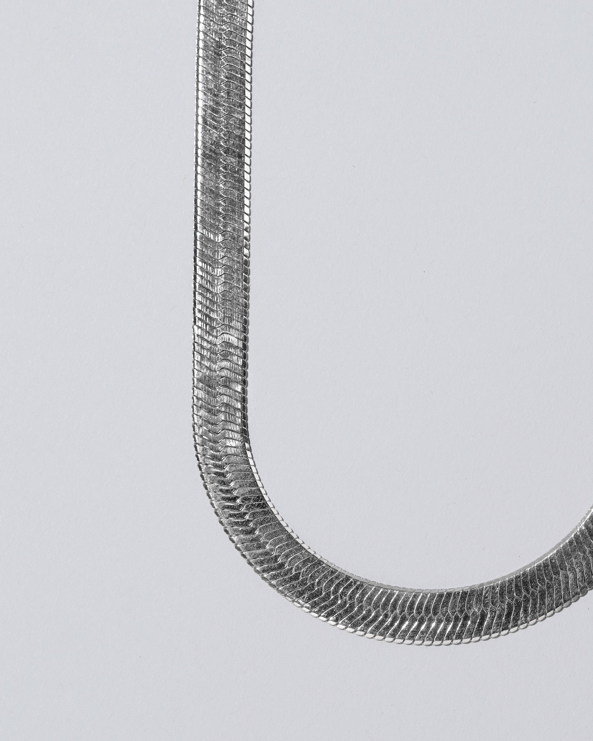 5.4mm Silver Herringbone Chain