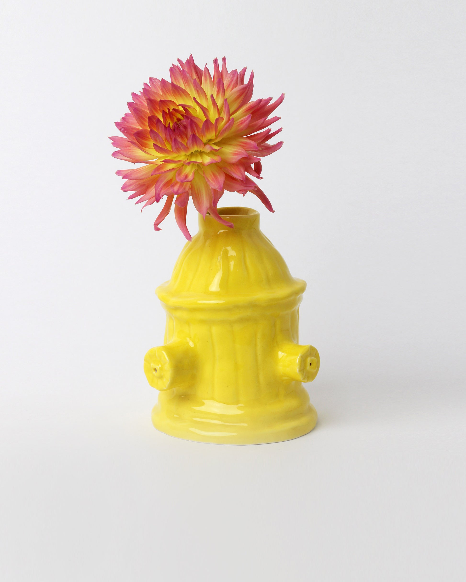 Eleonor Boström Wide PARK Fire Hydrant Vase on light color background. Flower not included.