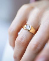 Compassion Ring on model.