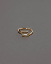 Jocundity Ring on grey color background.