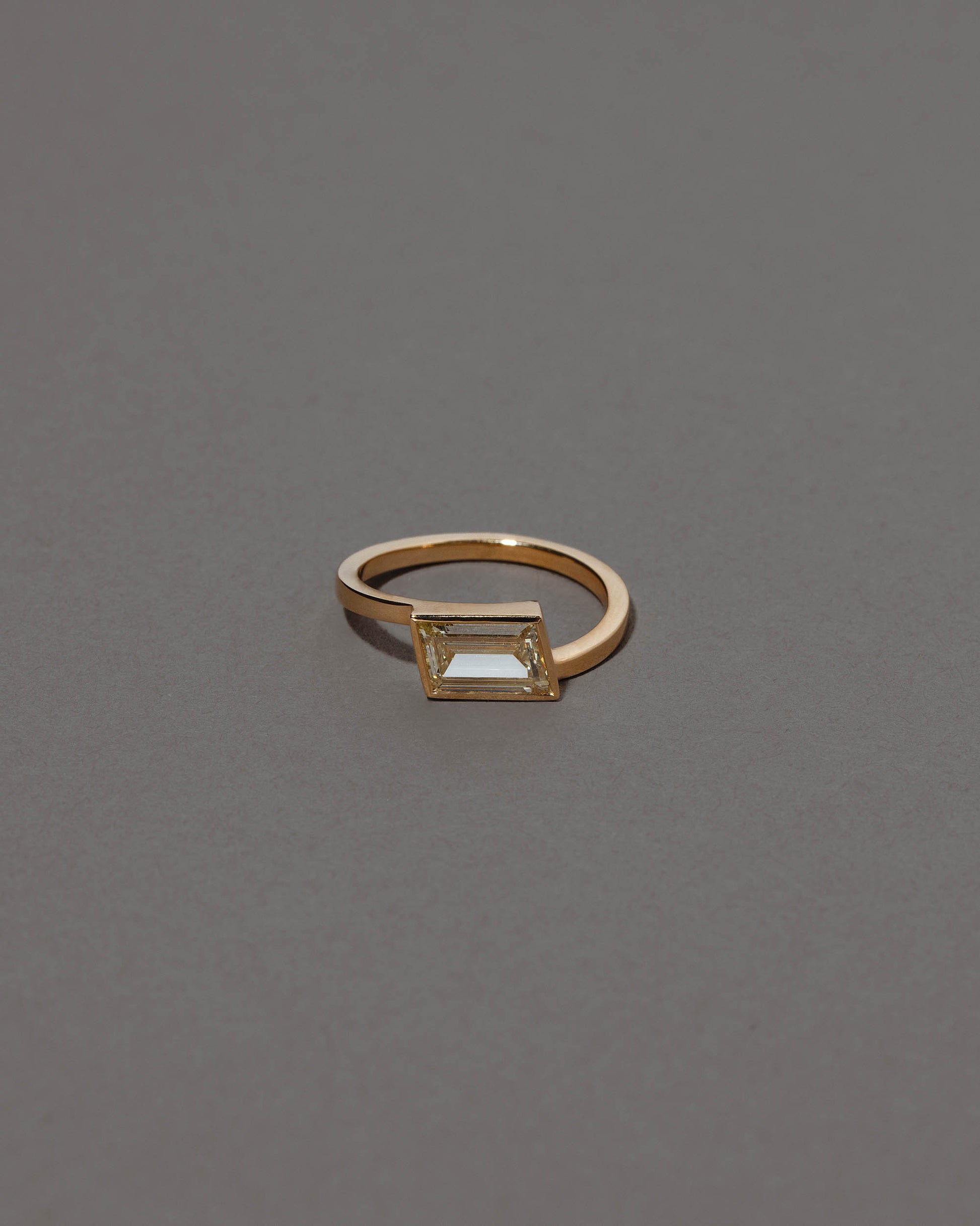 Jocundity Ring on grey color background.
