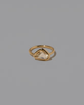 Serene Ring on light color background.