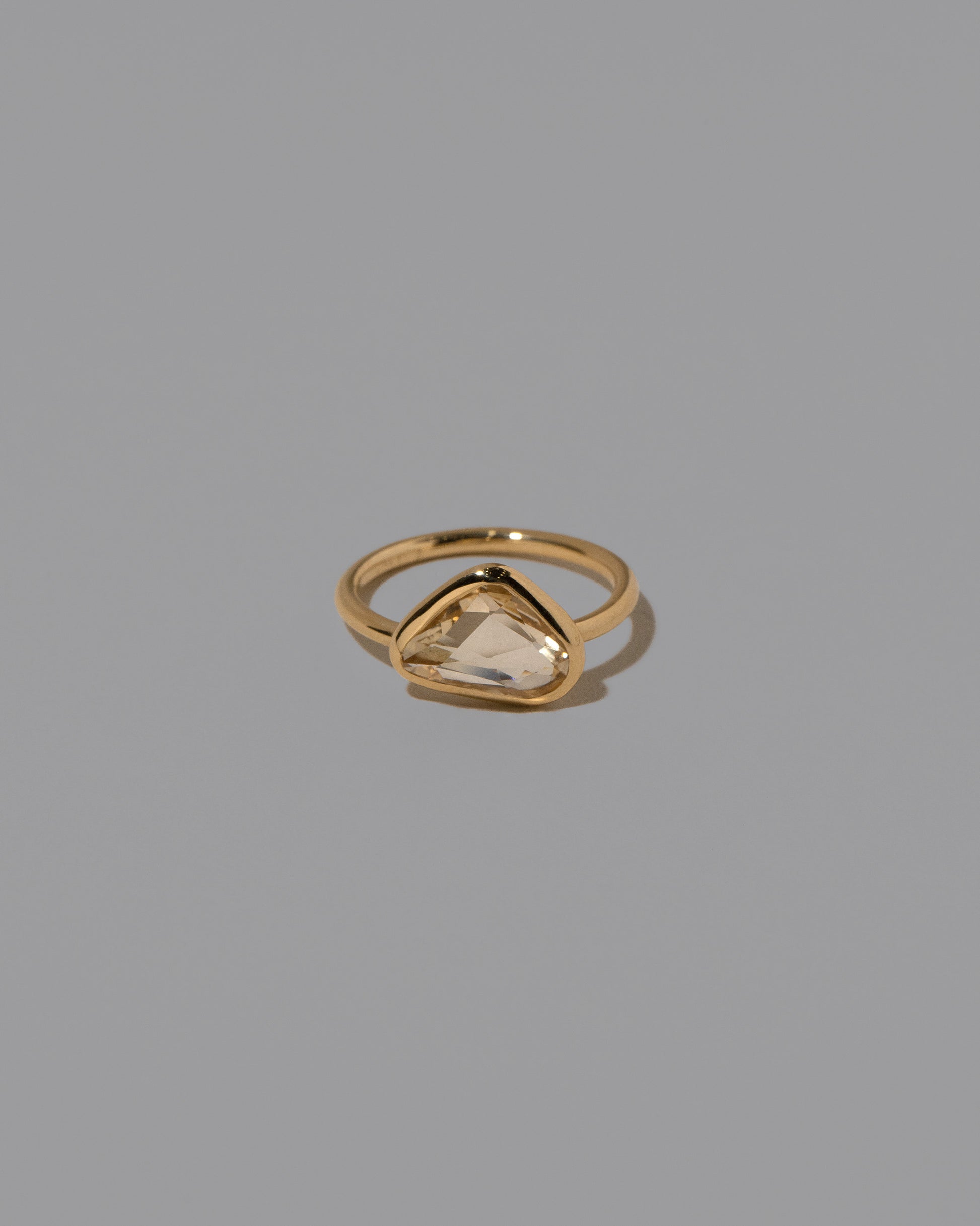 Serene Ring on light color background.