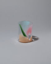 Bow Glassworks Opaque Splash Cup on light color background.