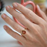 product_details::Gentle Ring on model.