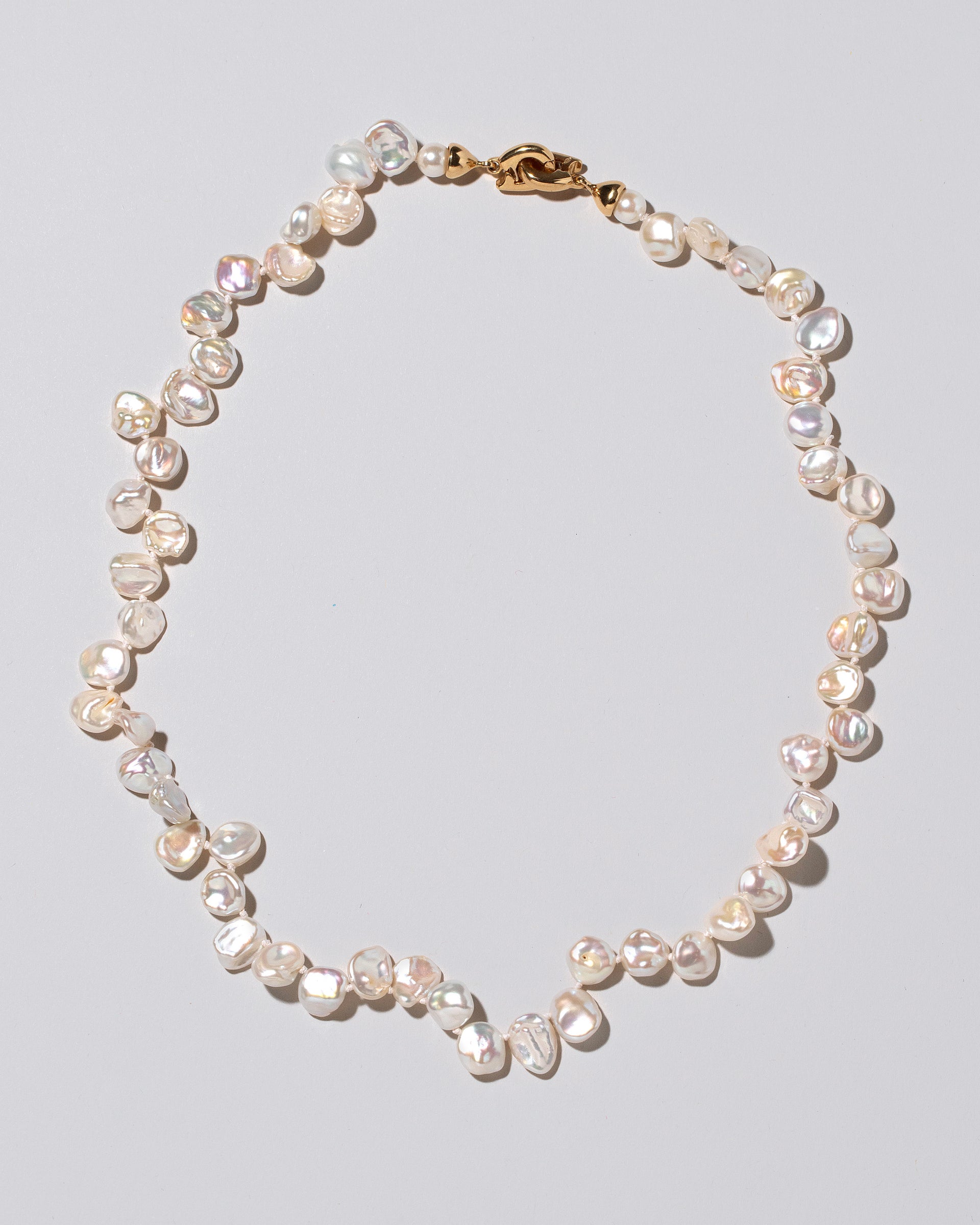 Stick Pearl Strand Necklace