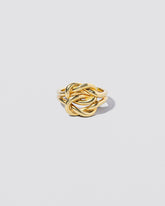  Cartier Knot Ring on light color background.