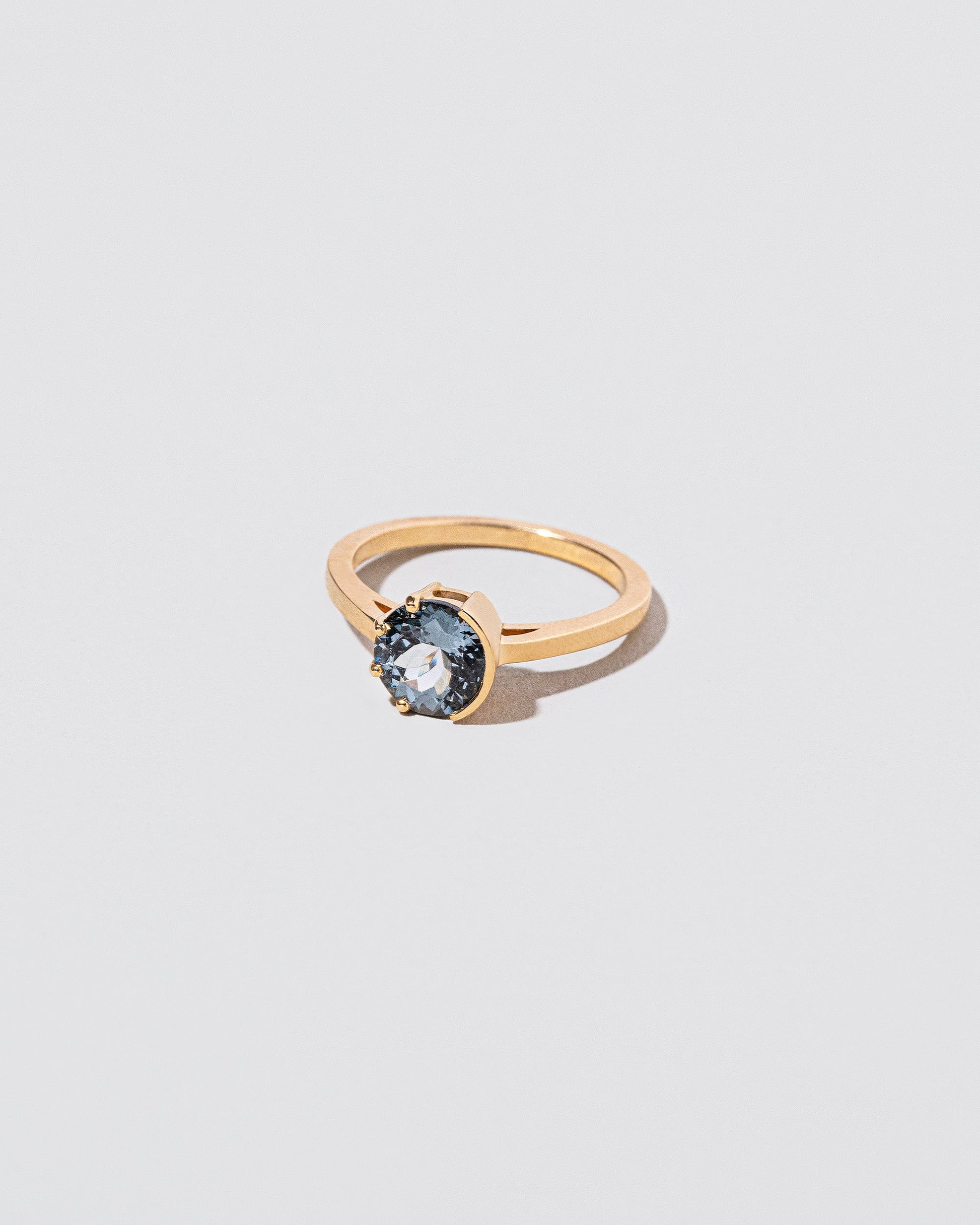  Sun & Moon Ring - Spinel on light color background.