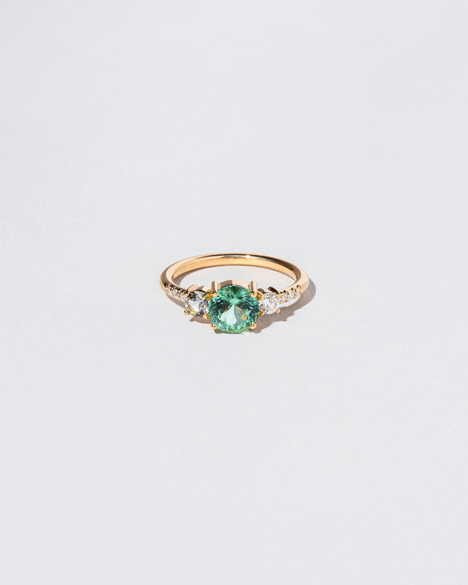  Orion Ring - Tourmaline on light color background.