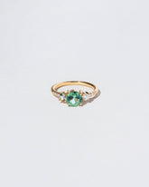  Orion Ring - Tourmaline on light color background.