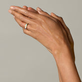 product_details::Five Triangle Ring - Mega on model.