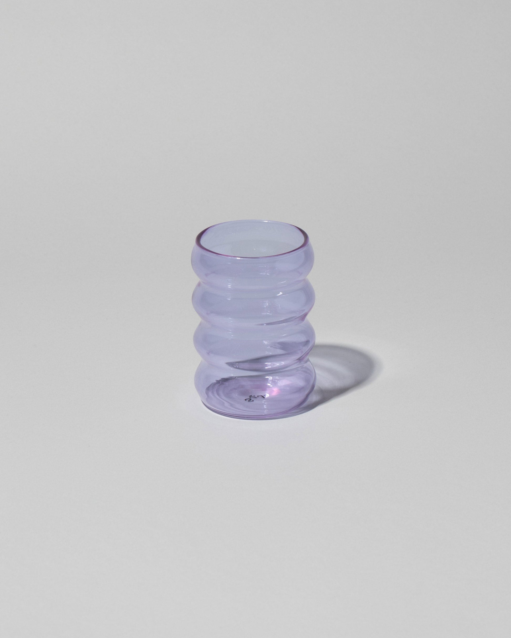 Sophie Lou Jacobsen Small Purple Single Ripple Cup on light color background.