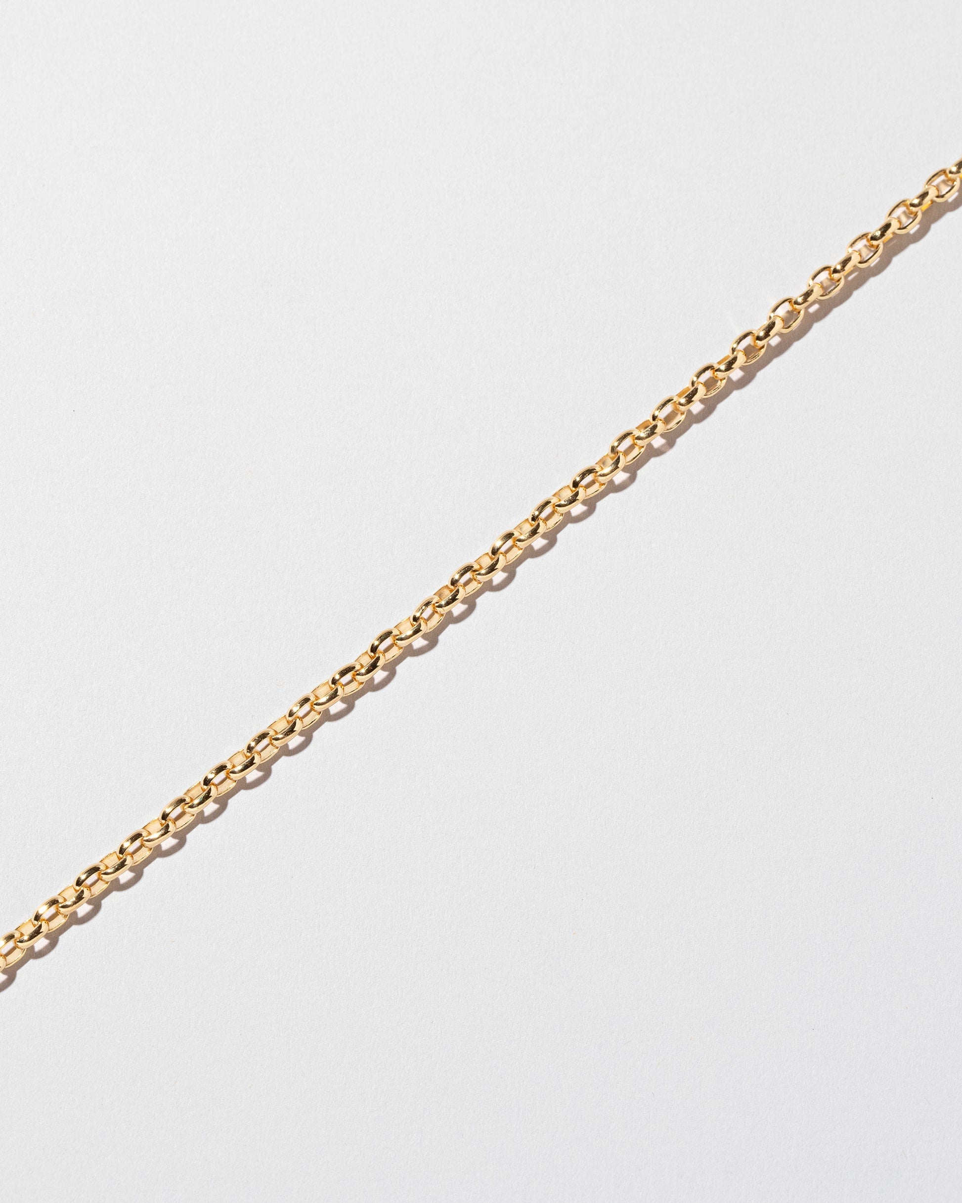  Short Loop Chain on light color background.