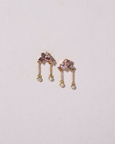 Anthea Earrings on light color background.