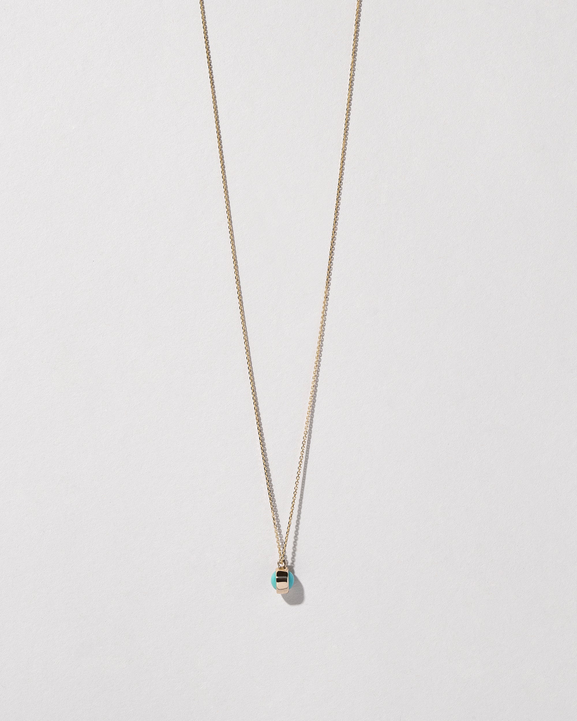 Birthstone Signature Name Necklace (Rose Gold)