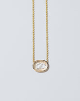  Fidelity Intaglio Seal Necklace on light color background.