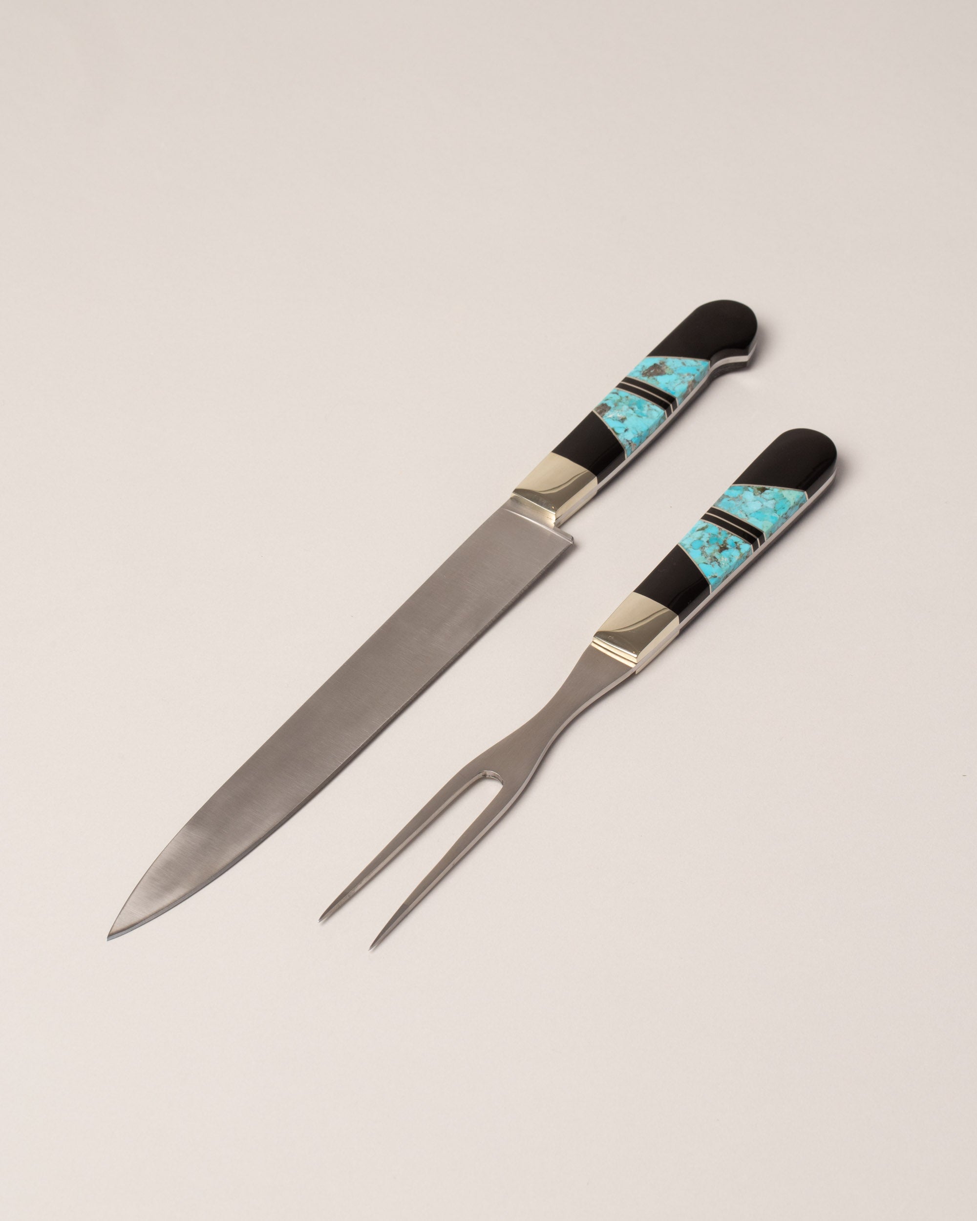 Santa Fe Stoneworks Jewelry Collection Steak Knives, Turquoise, Set of –  The Barrington Garage