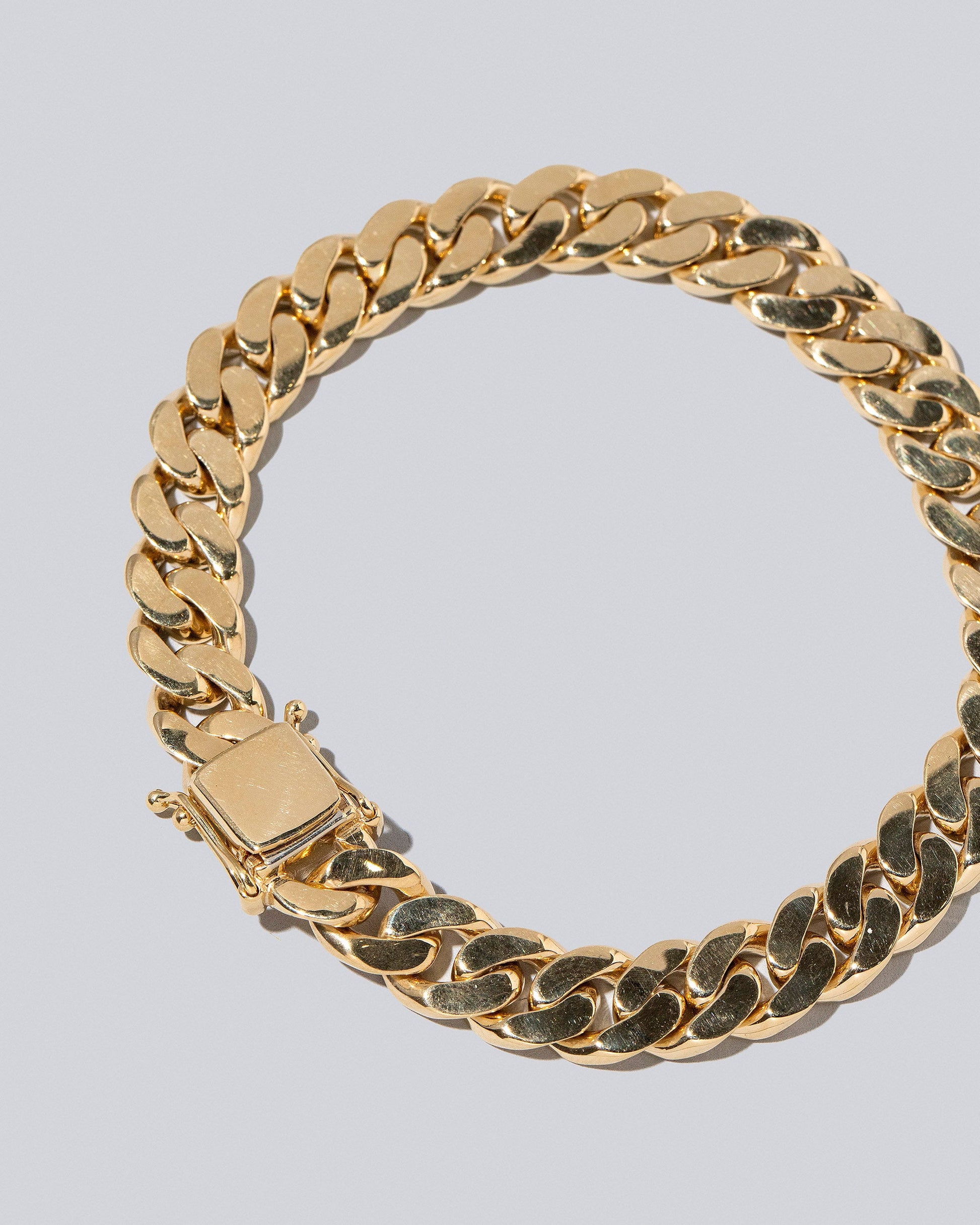 Gold Curb Chain Bracelet – Ornamental Things