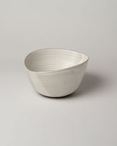 Eric Bonnin Oatmeal Sylvia Bowl #3 on light color background.