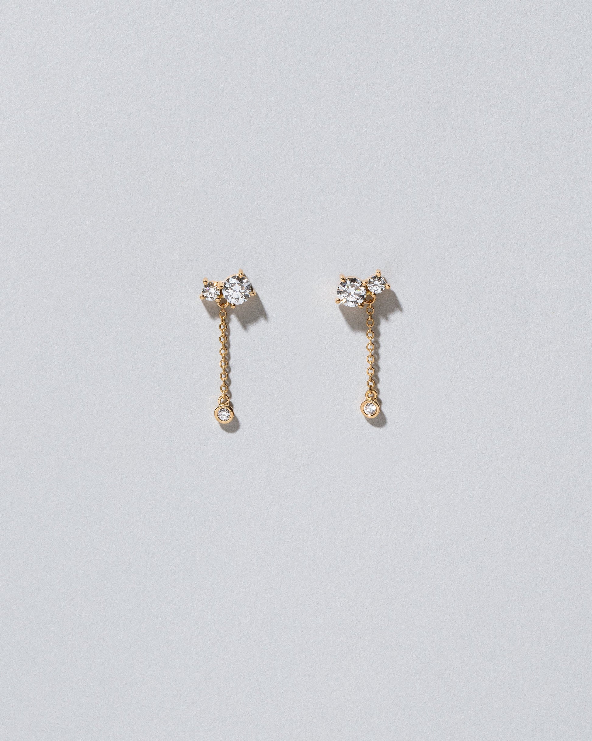  Aster Earring - With Charms on light color background.