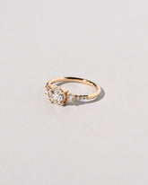  Orion Ring - White Diamond on light color background.