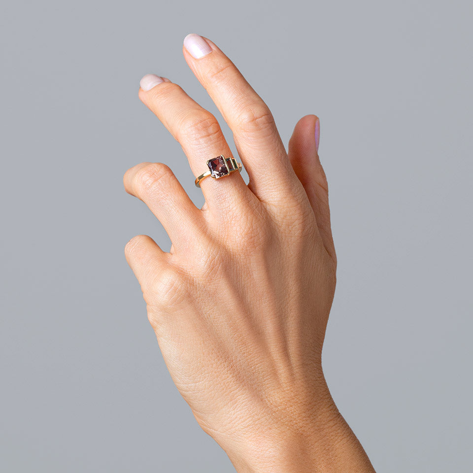 product_details::Malone Ring on model.