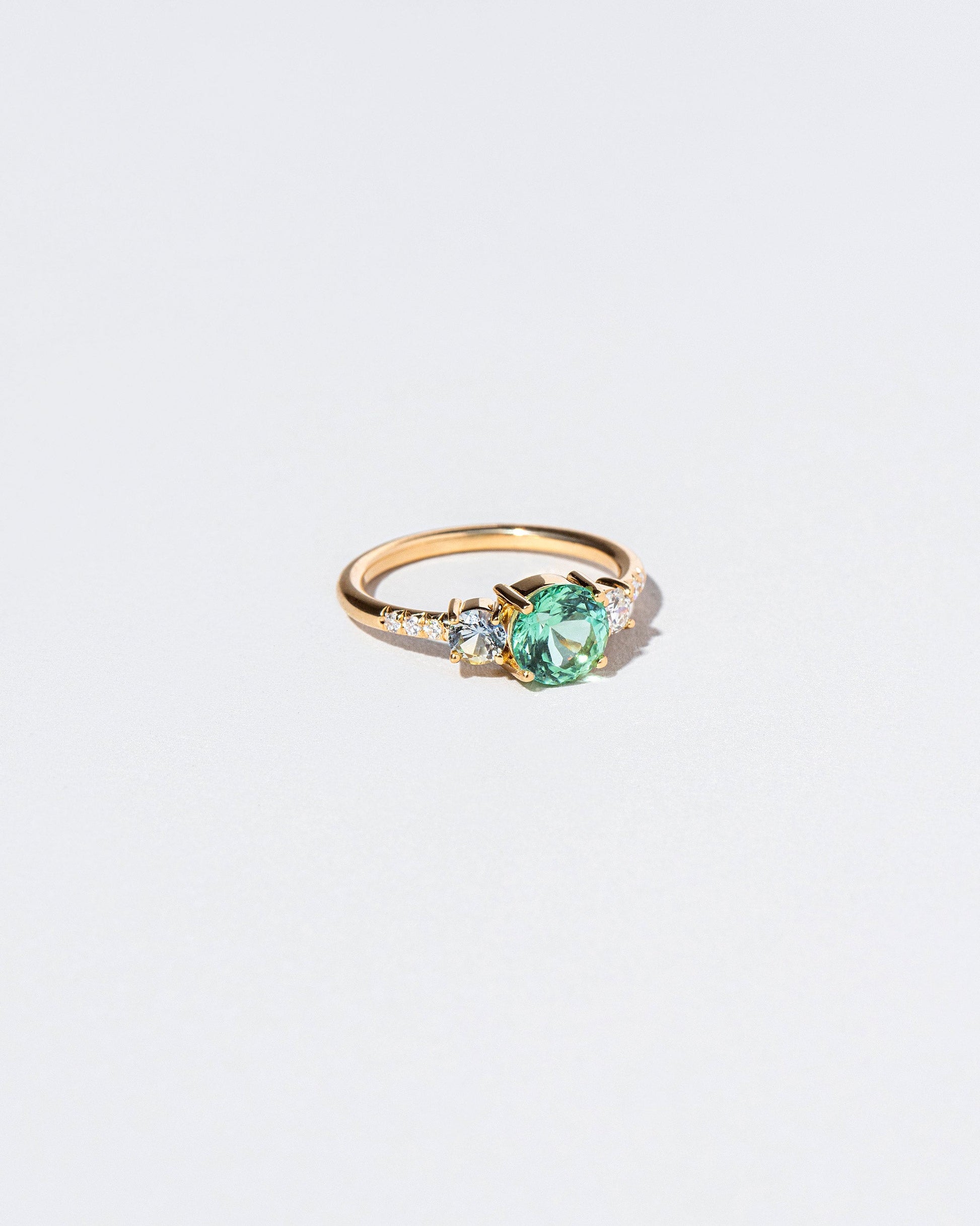  Orion Ring - Tourmaline on light color background.