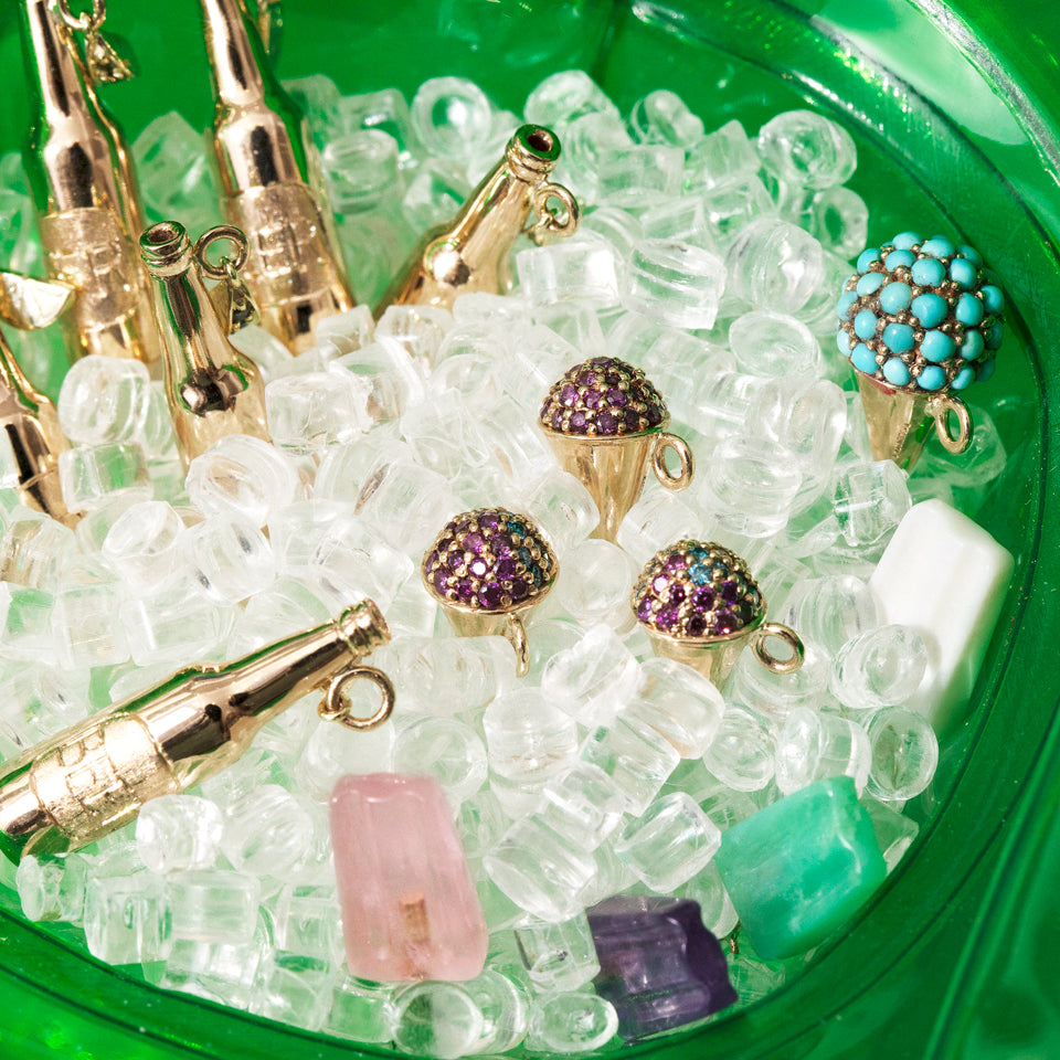 product_details::Styled photo featuring Sno Cone Charm - Sour Grape