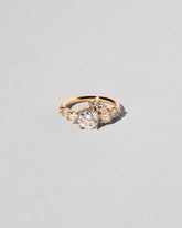  Super Luna Ring - White Diamond on light color background.