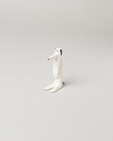 Eleonor Boström Standing Dog Dog Vase on light color background.